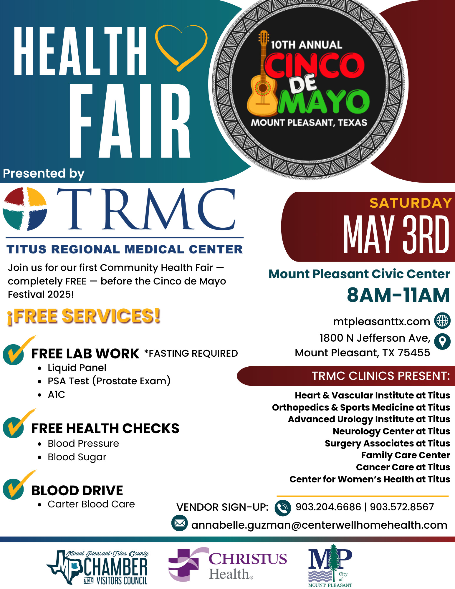 Health Fair Flyer Health Fair Flyer