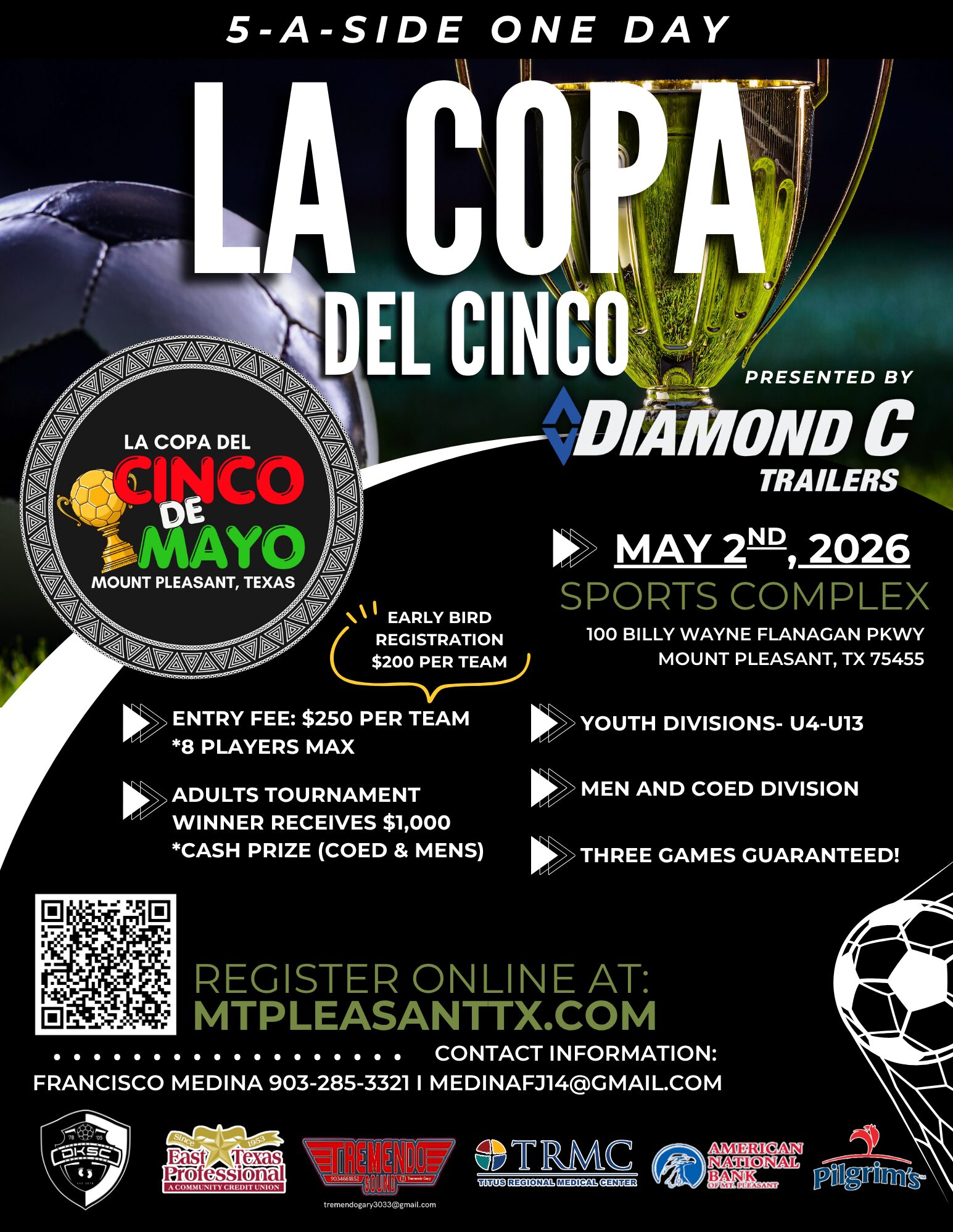 Soccer Tournament Flyer 2026