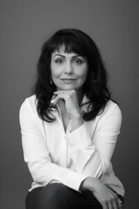 norma headshot in b&amp;w