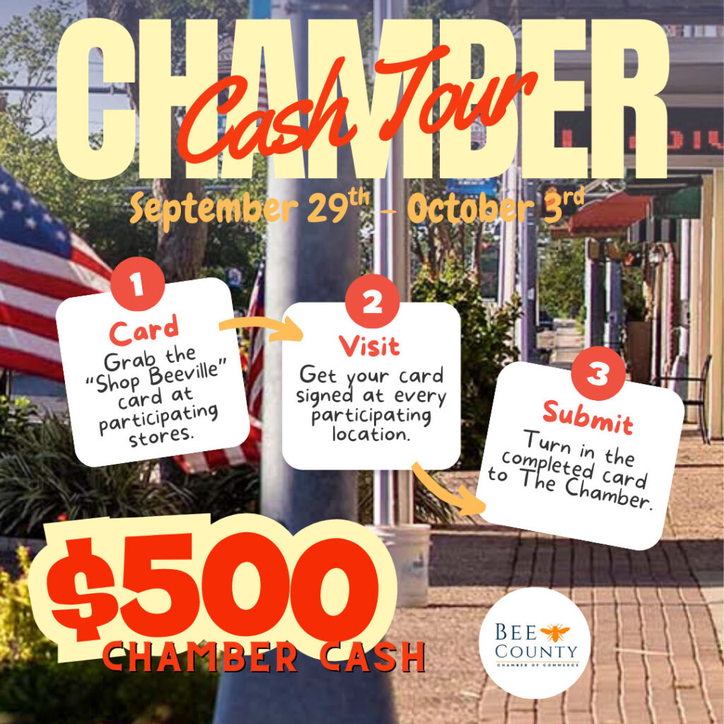 Chamber Cash Tour Chamber Cash Tour
