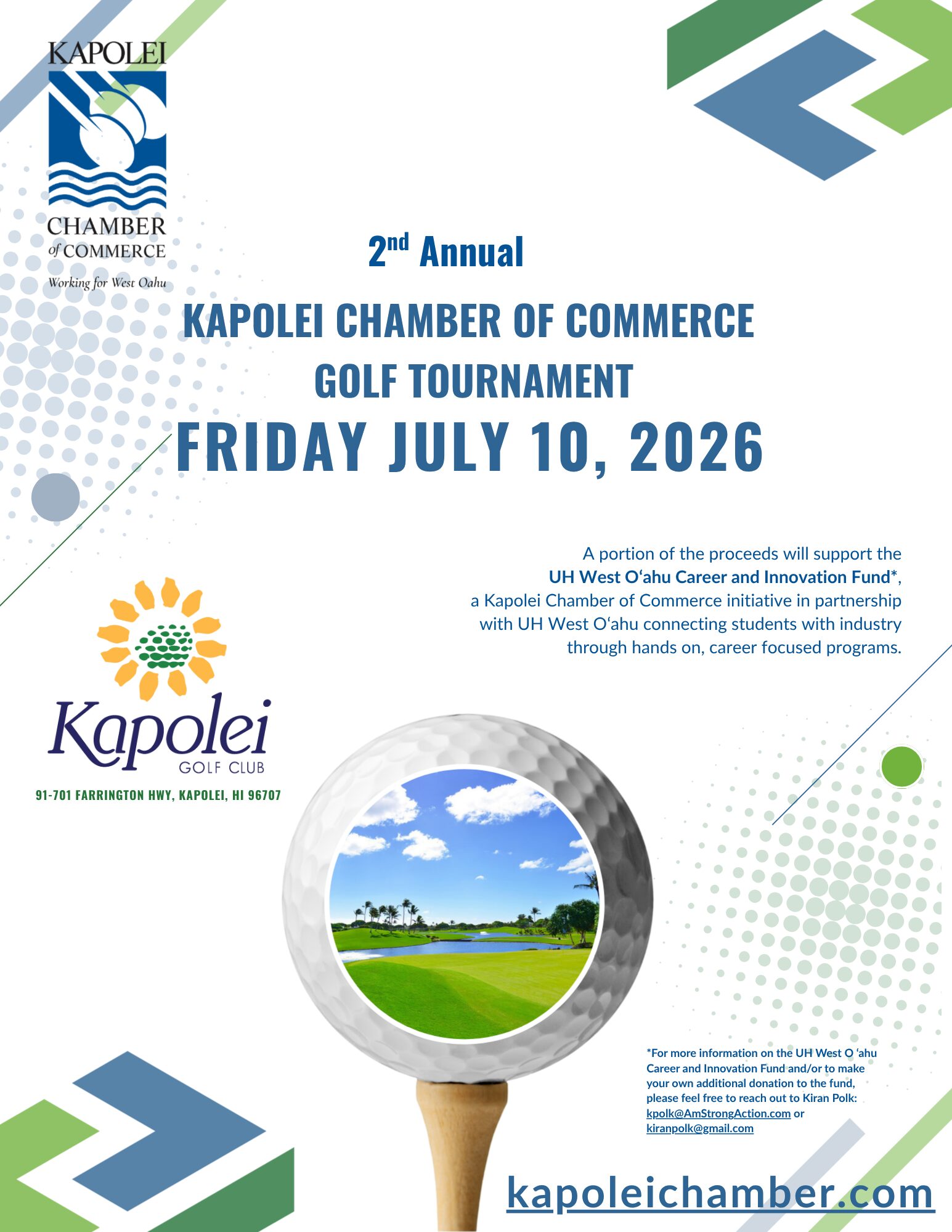 2026 Kapolei Chamber Golf Tournament (P1)