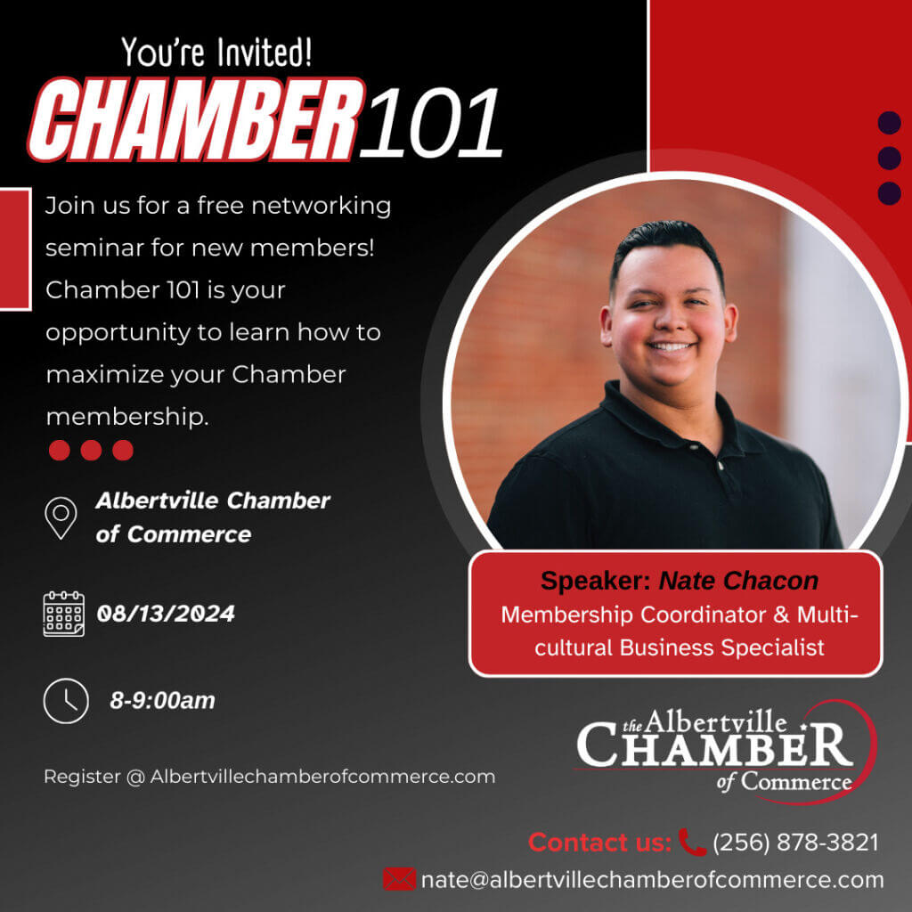 Chamber 101 Graphic