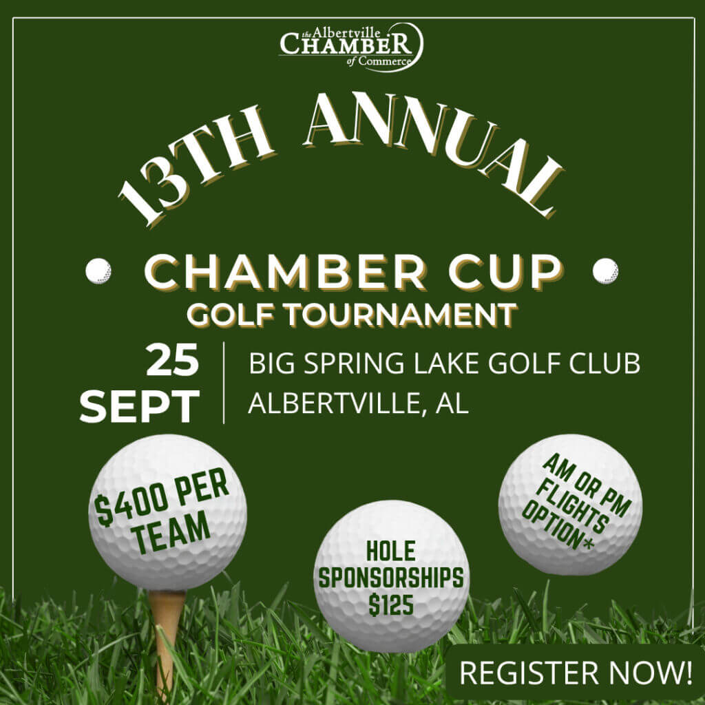 13th Annual Chamber Cup Golf Tournament 2025 Flyer (Instagram Post)