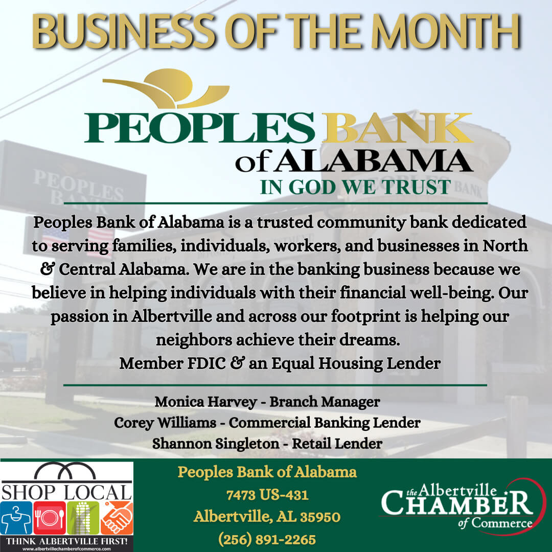 2025 Aug. BOM Peoples Bank of Alabama