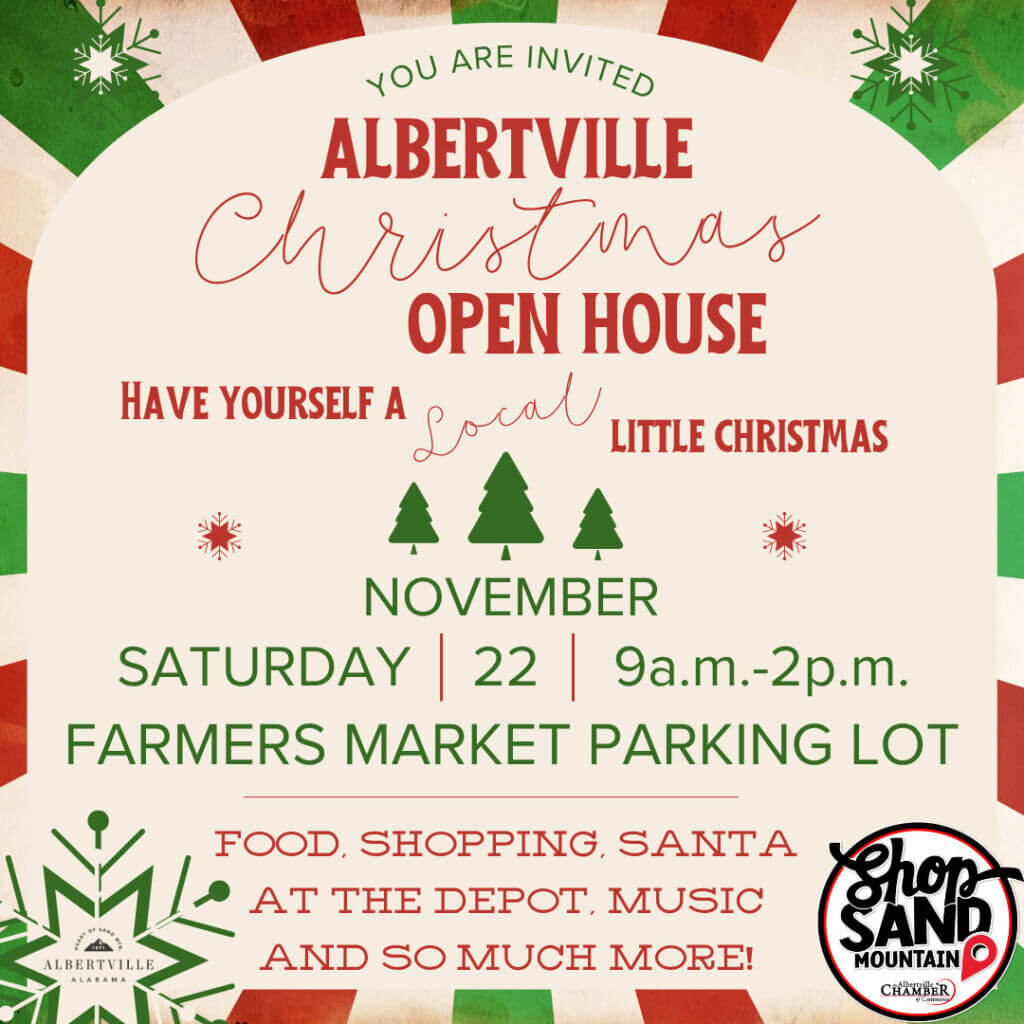 Albertville Christmas Open House Event 2025 Albertville Christmas Open House Event 2025