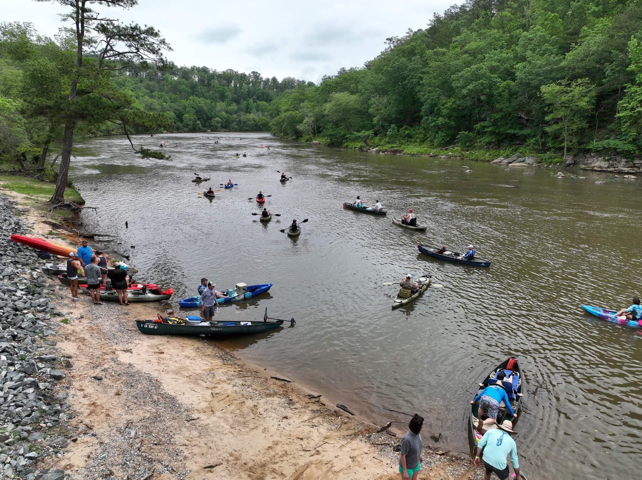 kayaks