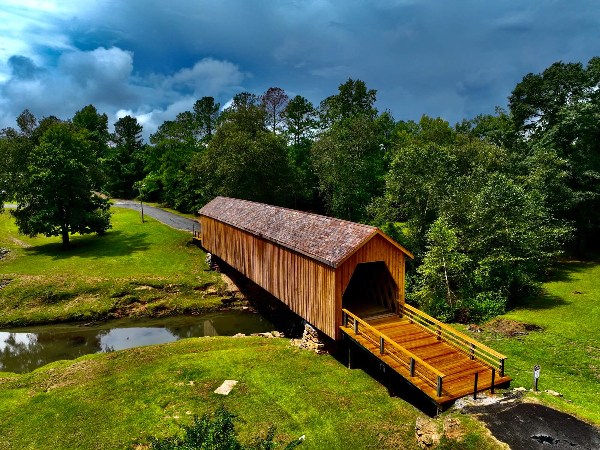 covered bridge