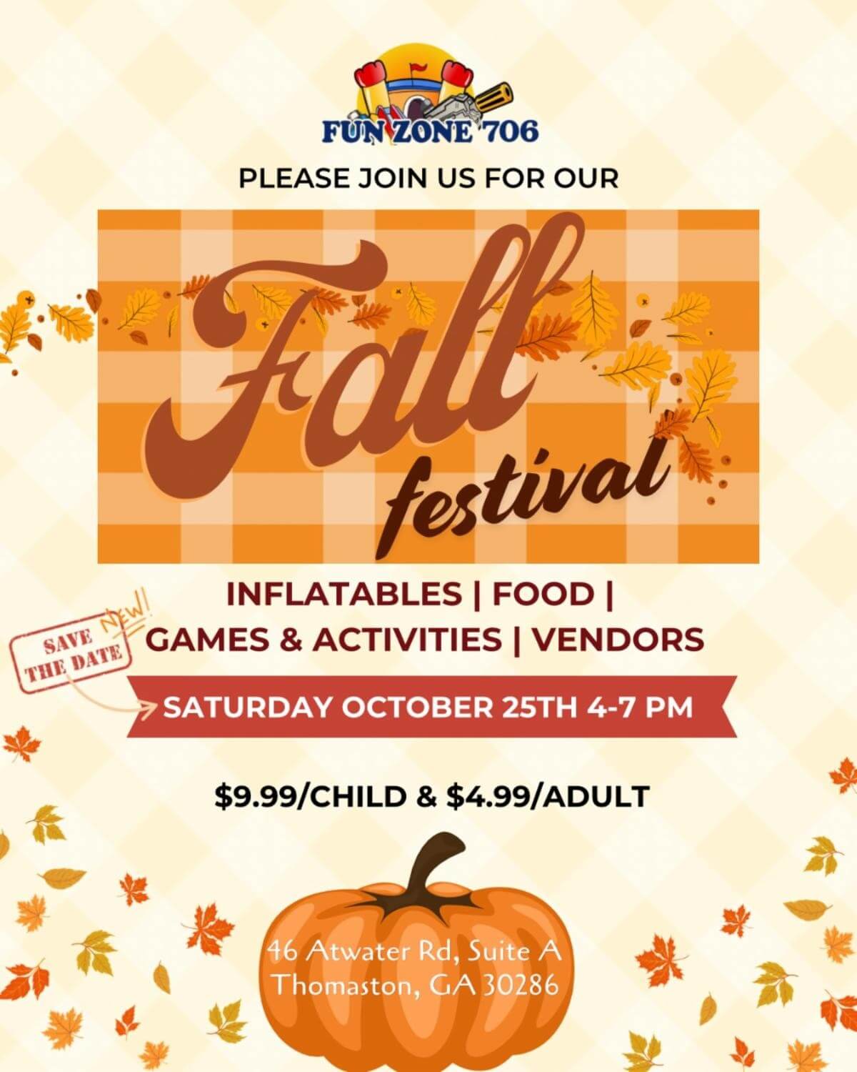 Fun Zone 706 Fall Fest