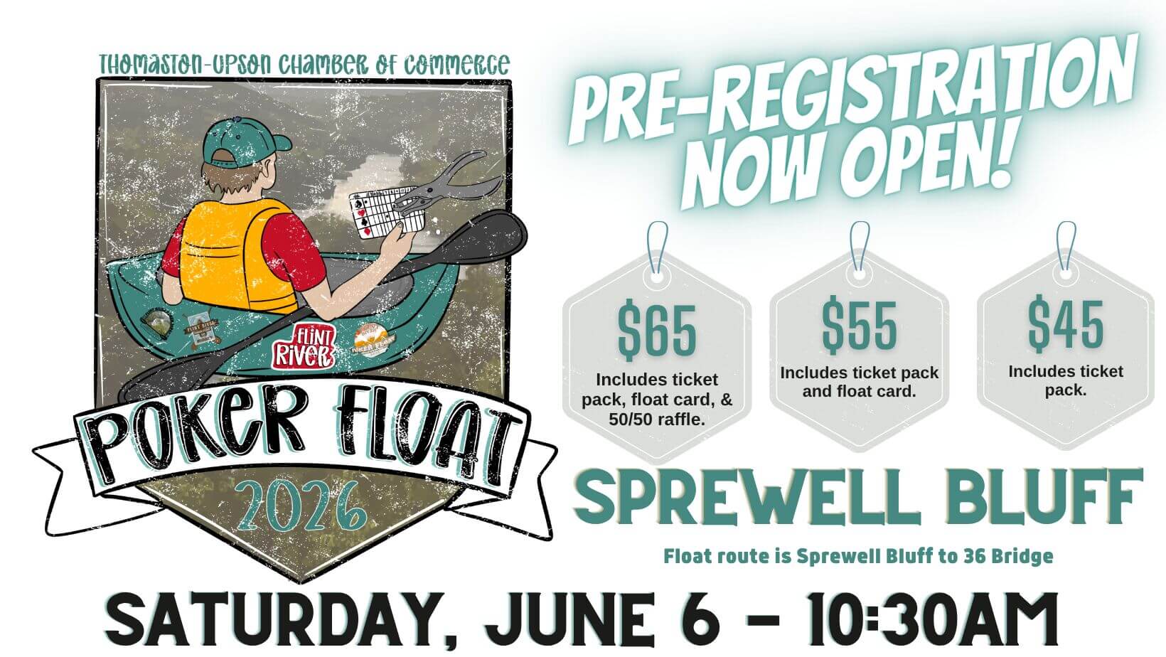 2026 Poker Float Pre-Registration