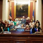 Leadership Class March 2018 at Capitol