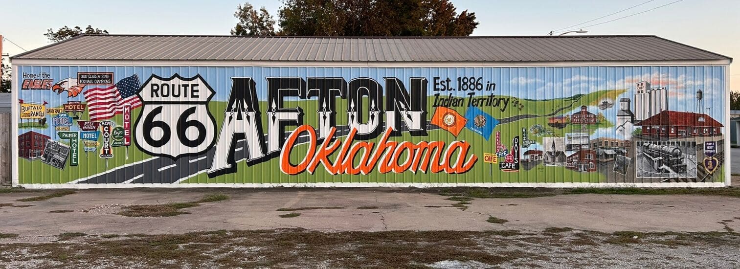 Afton Oklahoma Rt. 66 Mural