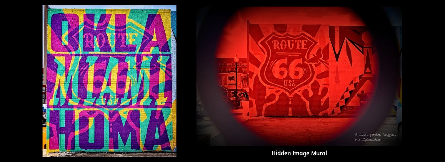 Miami OK Hidden Image Mural