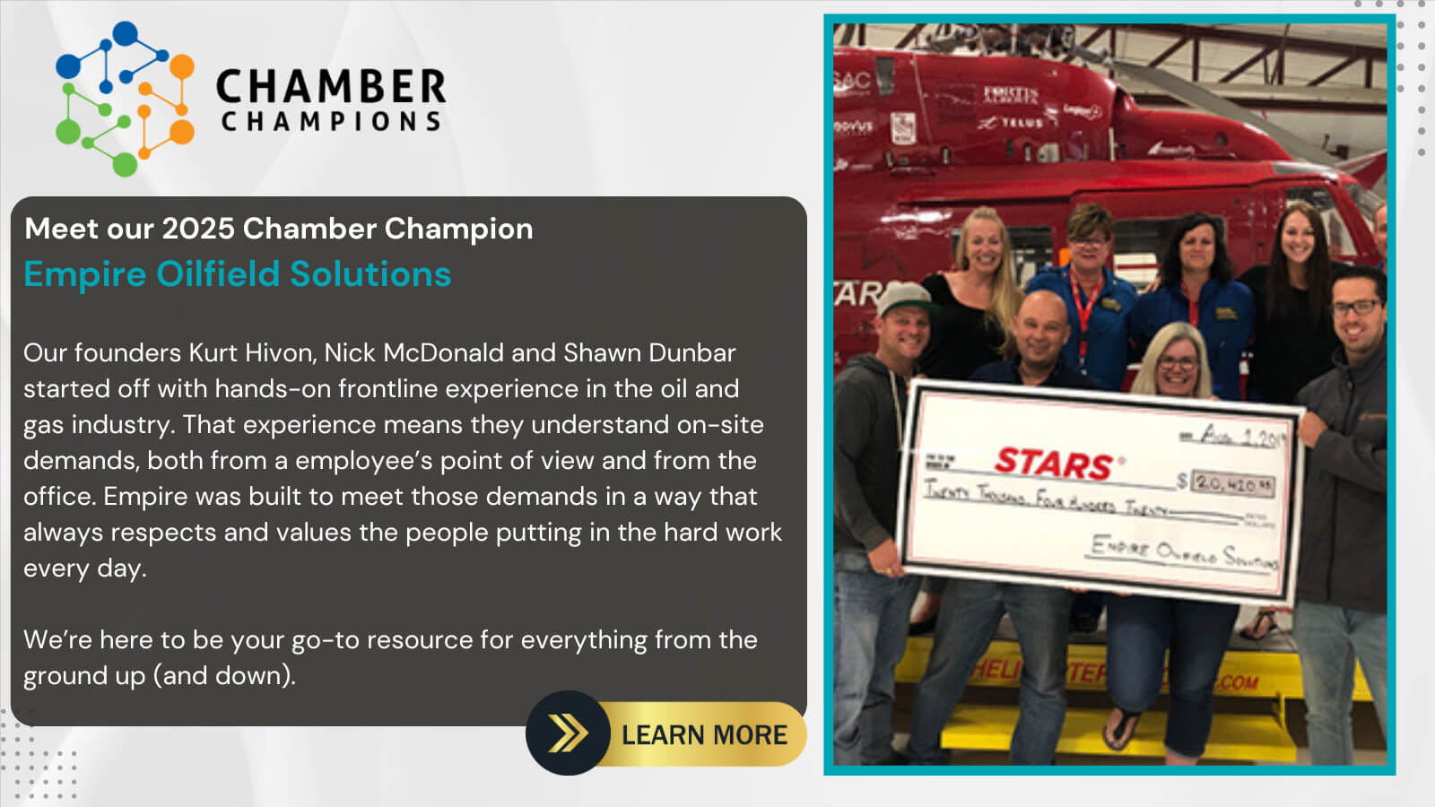 2025 Chamber Champ Empire Oilfield Solutions