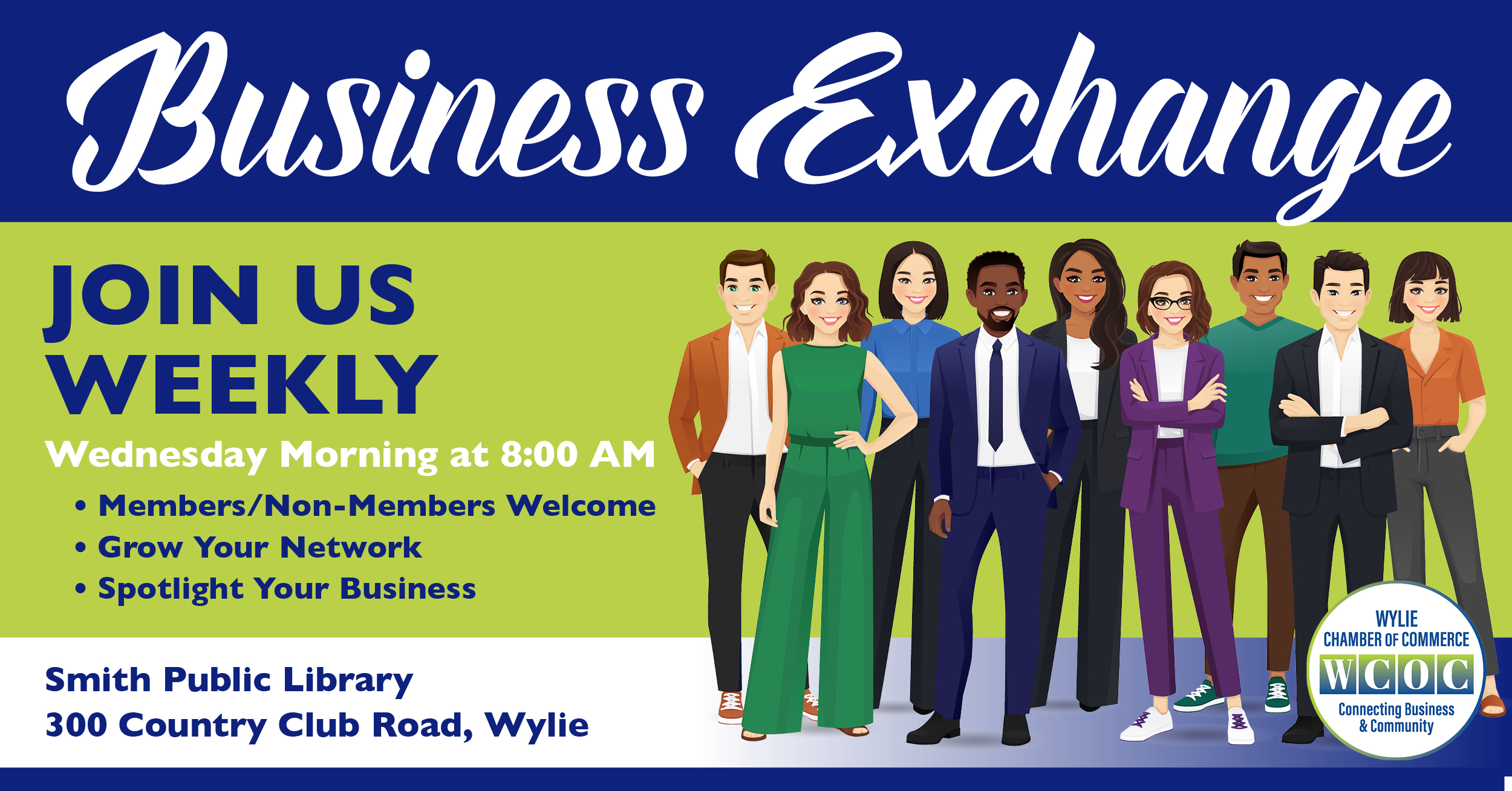 WCOC Business Exchange 2024 FB EventCover