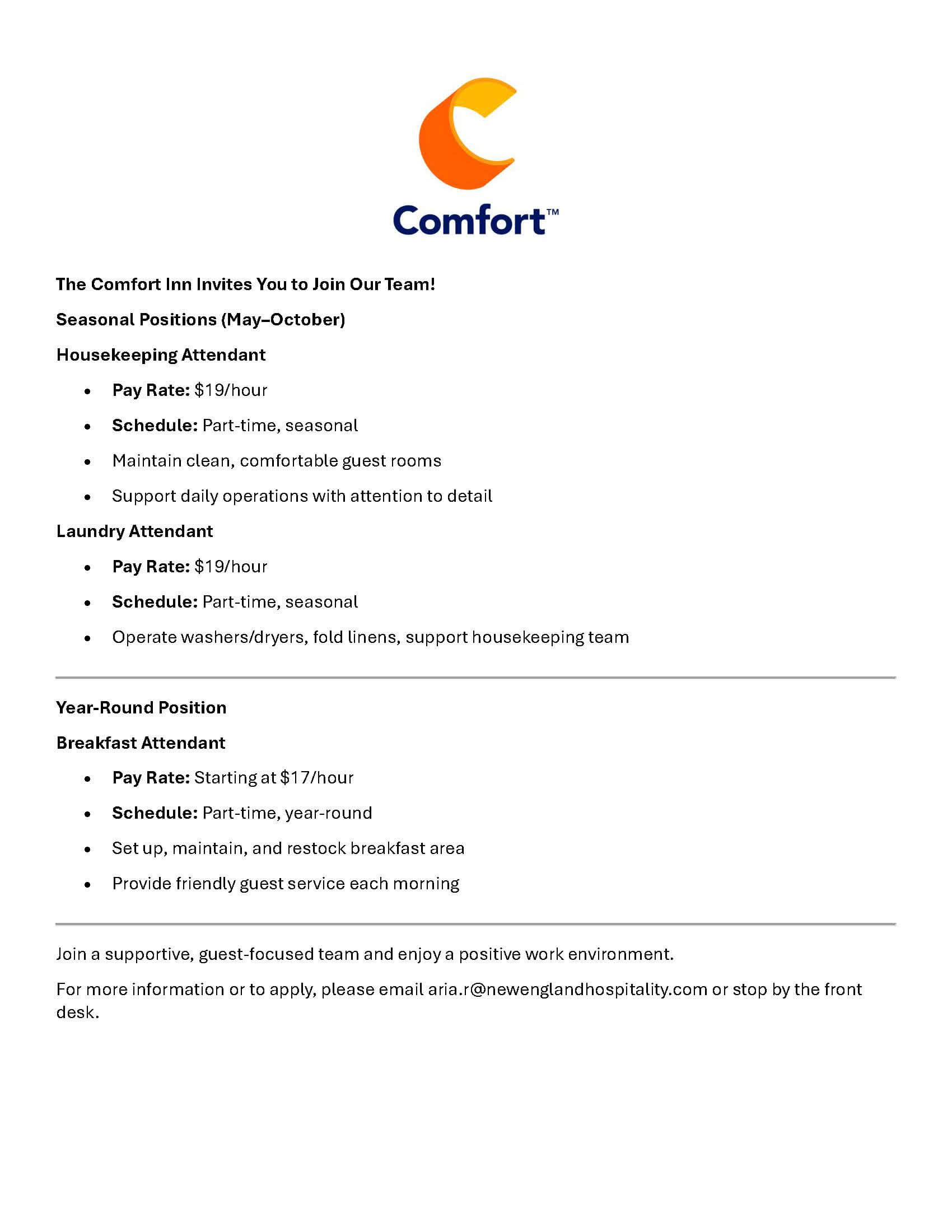 Job flyer