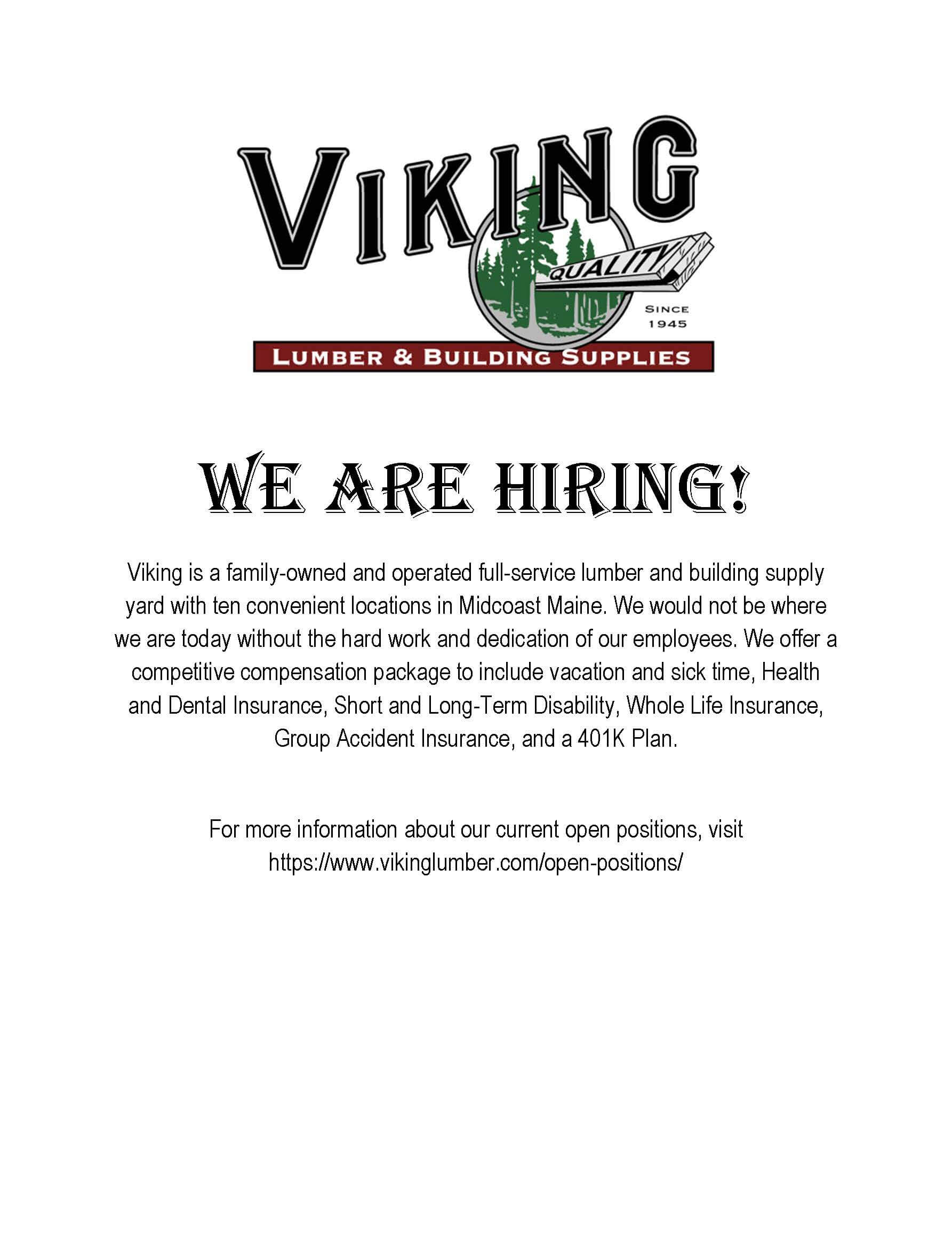 Hiring Flyer