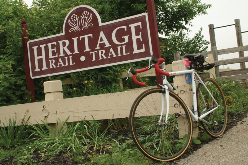 Heritage Rail Trail Sign