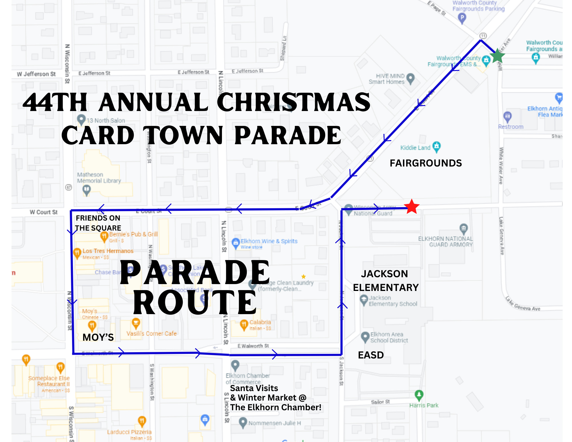 2024 CHRISTMAS PARADE ROUTE (1) 2024 CHRISTMAS PARADE ROUTE (1)