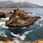 Ensenada coastline with rocks