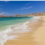 sandy beach and ocean
