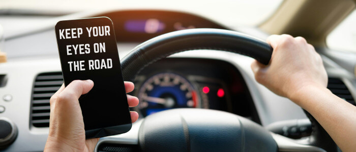 KEEP YOUR EYES ON THE ROAD
