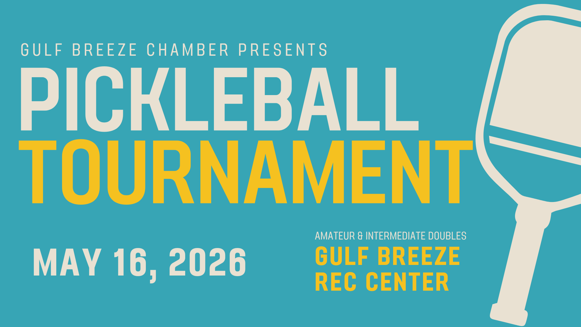 Pickleball Event covers