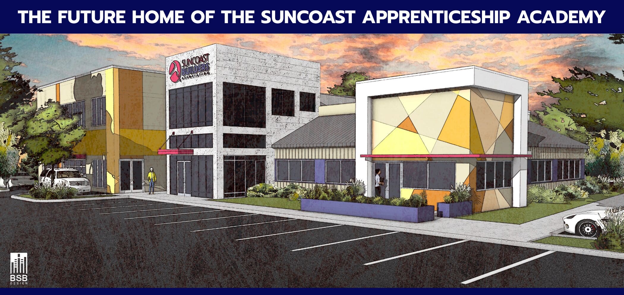 Suncoast Apprenticeship Academy 25 X 46 Lobby Sign (1)