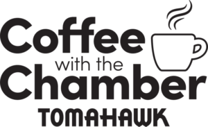 coffee with the chamber logo PNG