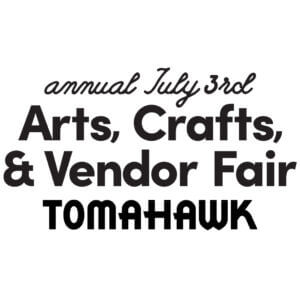 arts crafts vendor fair logo 100k square