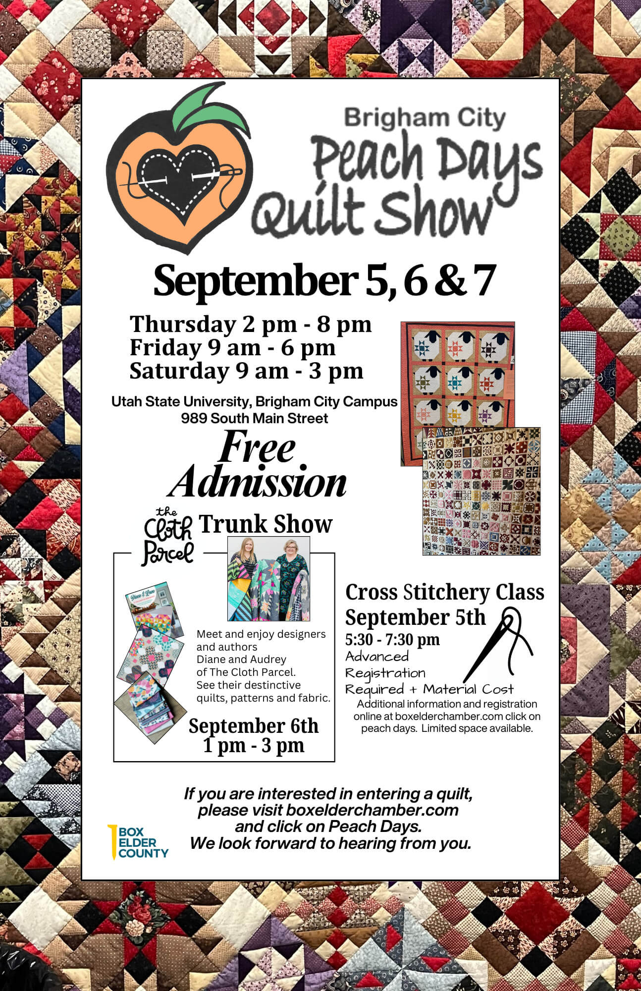 2024 Quilt Show Poster