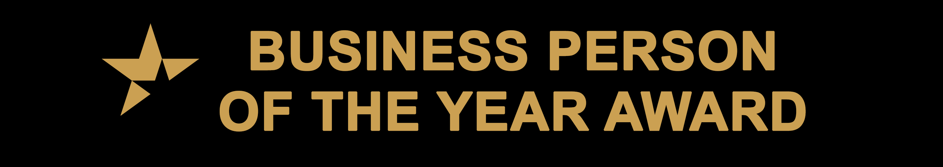 business person of the year award name only