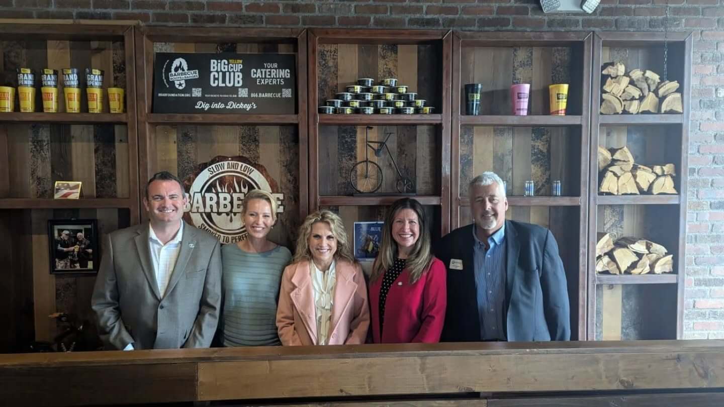 San Marcos City Council with Dickey's BBQ Pit Owner, Liz Bolton