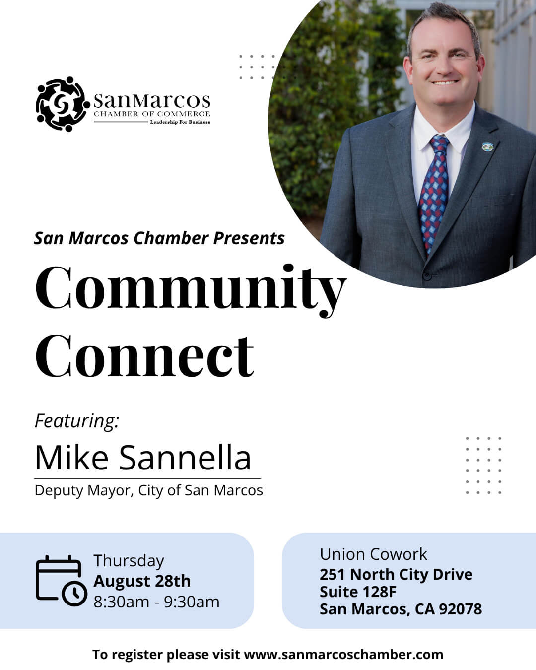 Community Connect Mike Sannella August 2025