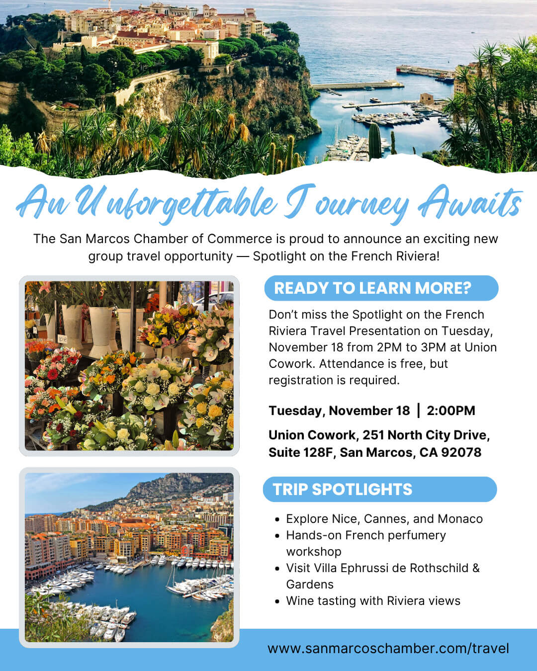 French Riviera Travel Presentation Nov 2025 French Riviera Travel Presentation Nov 2025