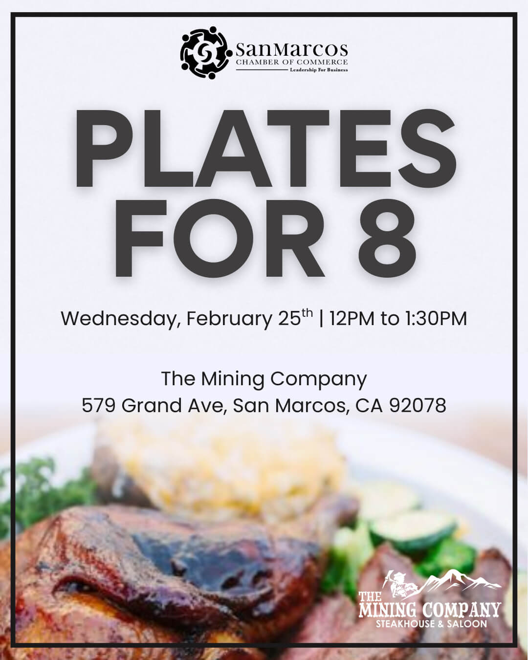 February 2026 Plates for 8