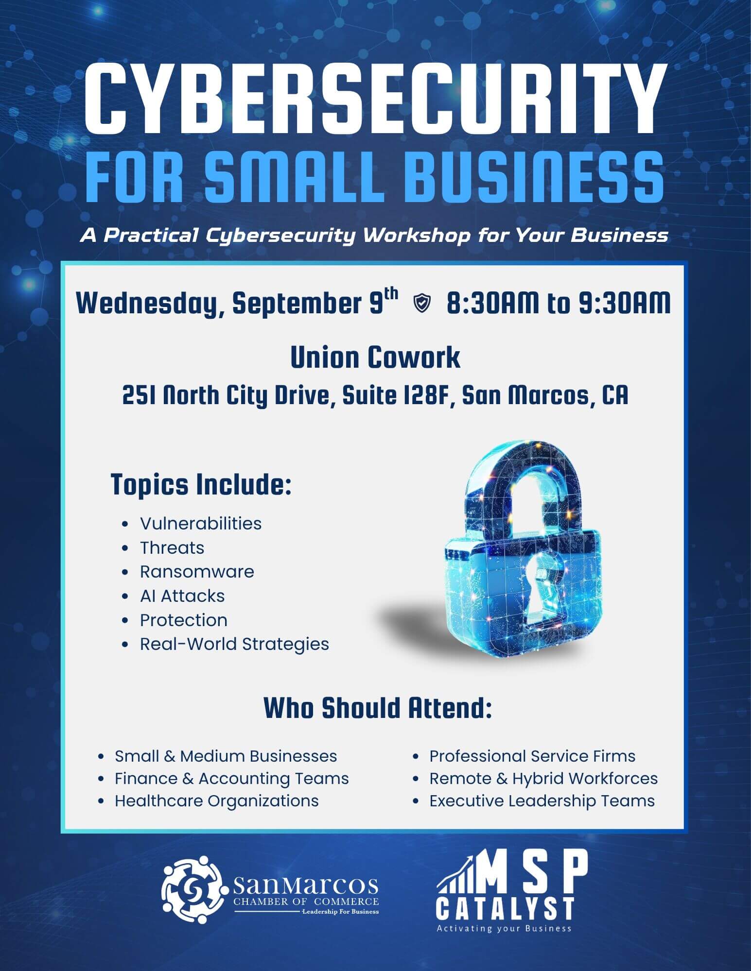 CybersecurityWorkshop_September2026 CybersecurityWorkshop_September2026