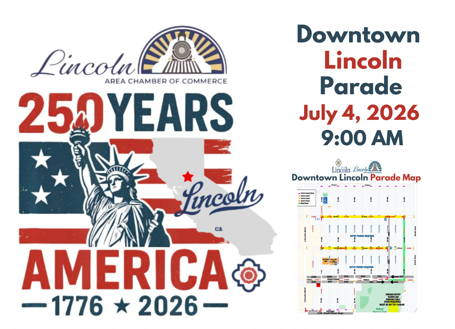 2026_4th of July Parade flyer with QR code