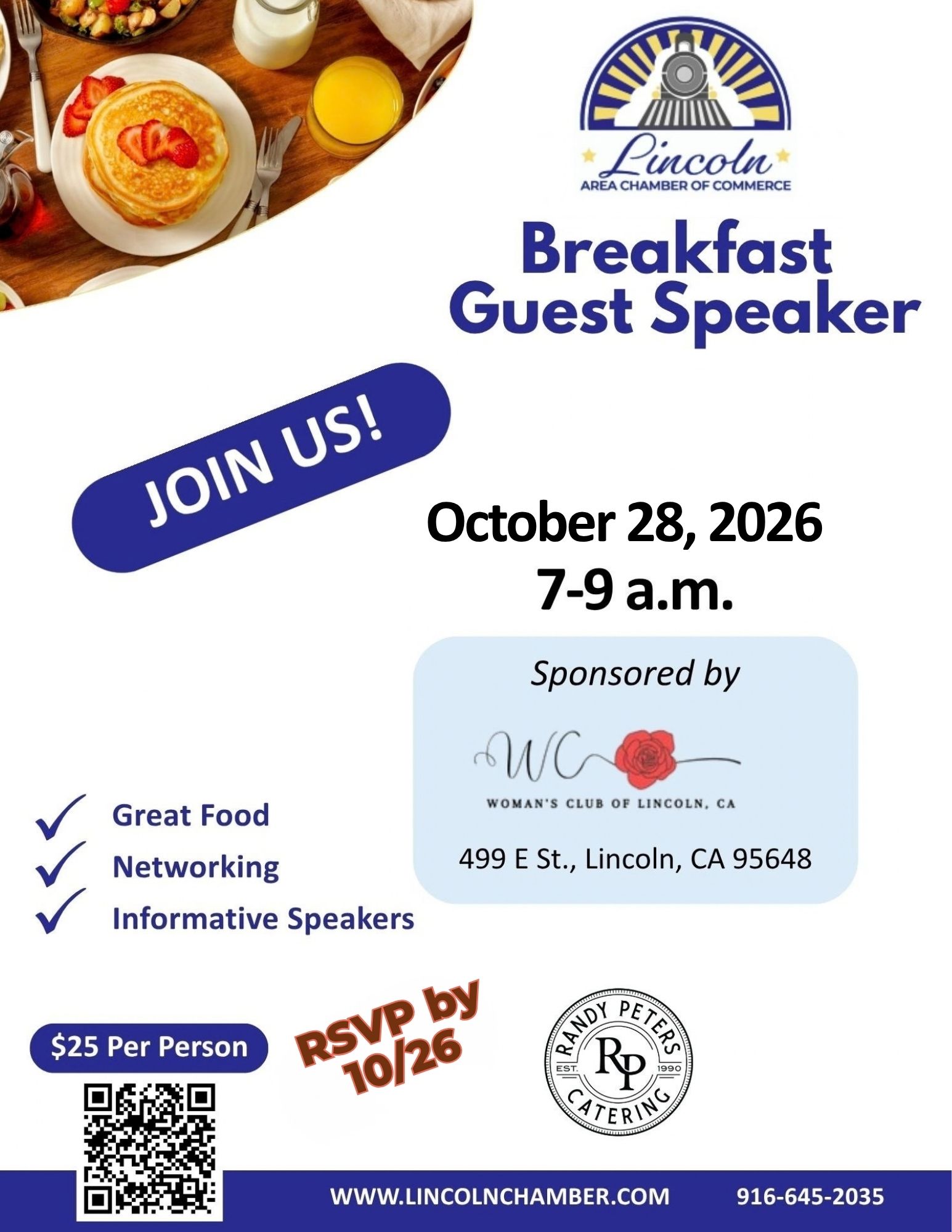 OCTOBER BREAKFAST OCTOBER BREAKFAST