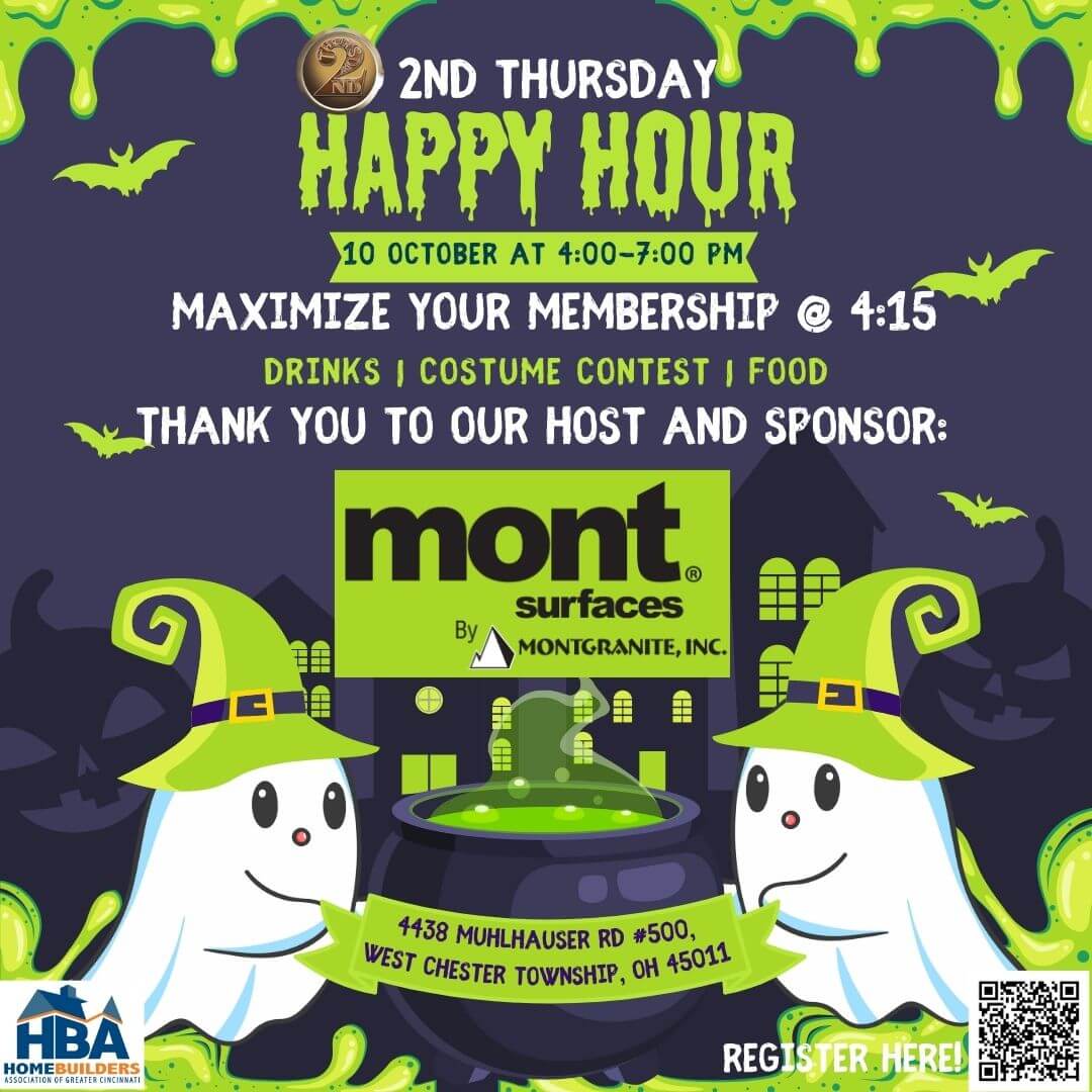 October Happy Hour Flyer 09192024