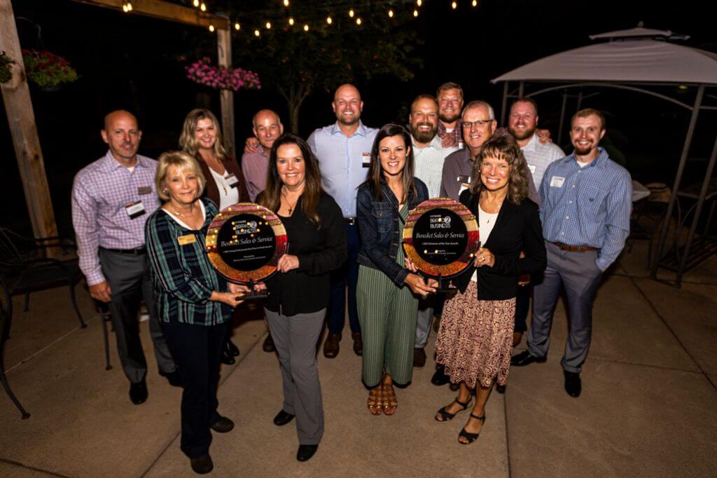 Benedict Sales &amp; Service - 2021 Bravo to Business - Small Business of the Year Award Winner and Young Professional Best Place to Work Award