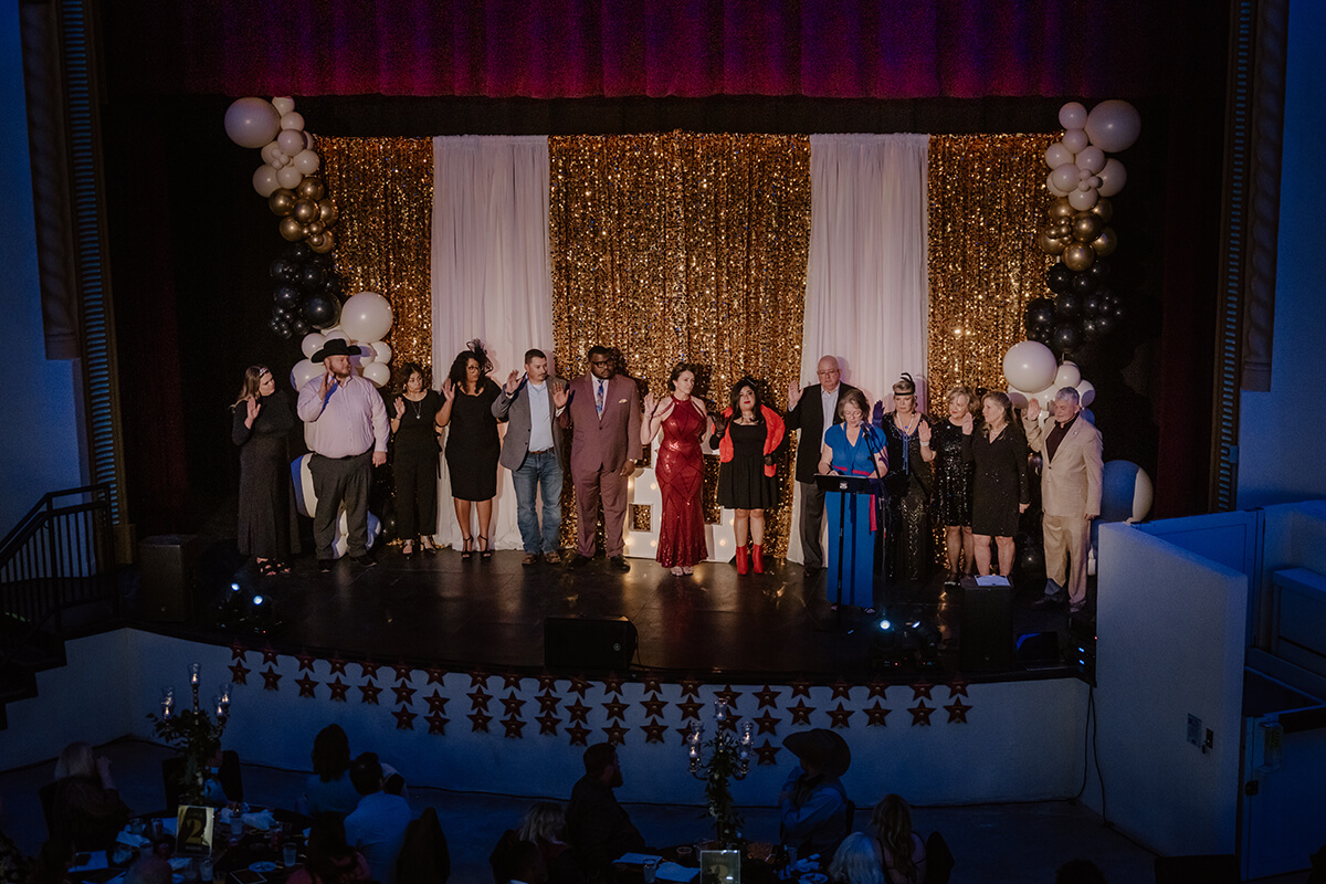 The 2026 Board of Directors being installed at TBBOR's 80yr Celebration