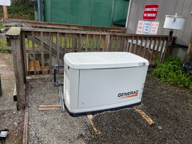 new generator for water system