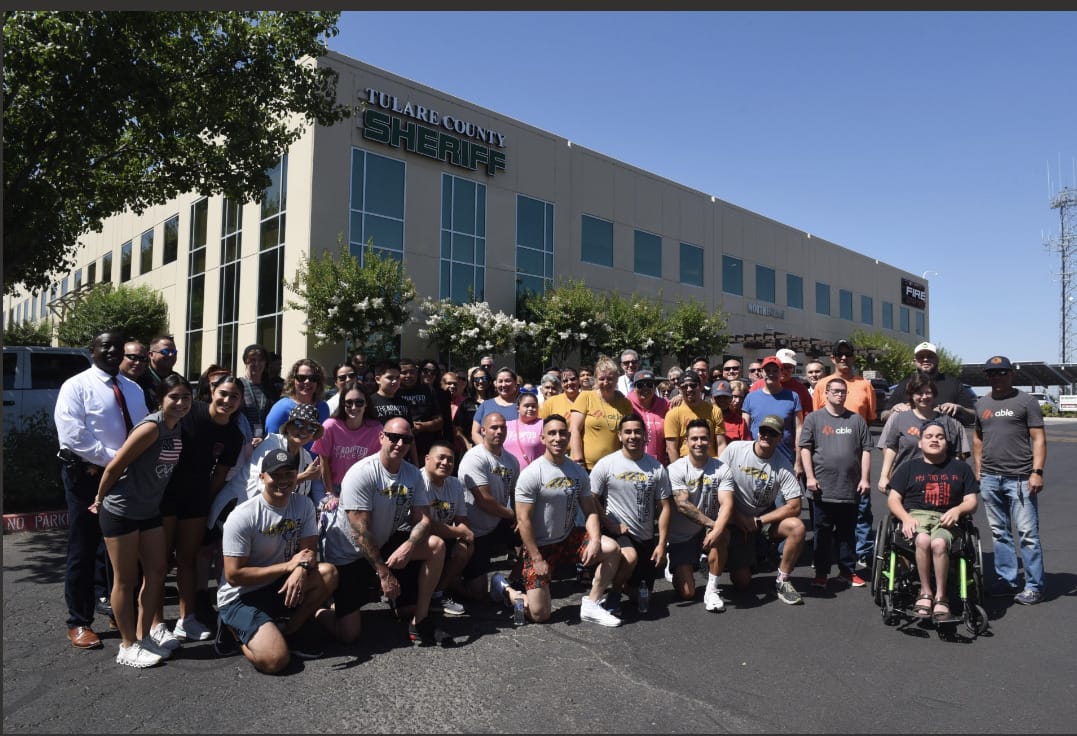 2024 law Enforcement Torch Run Tulare County Sheriff Department