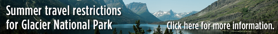 glacier national park banner