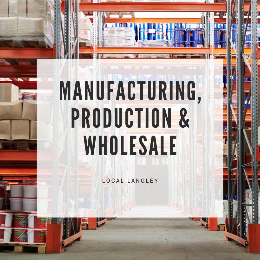 Manufacturing, Production &amp; Wholesale