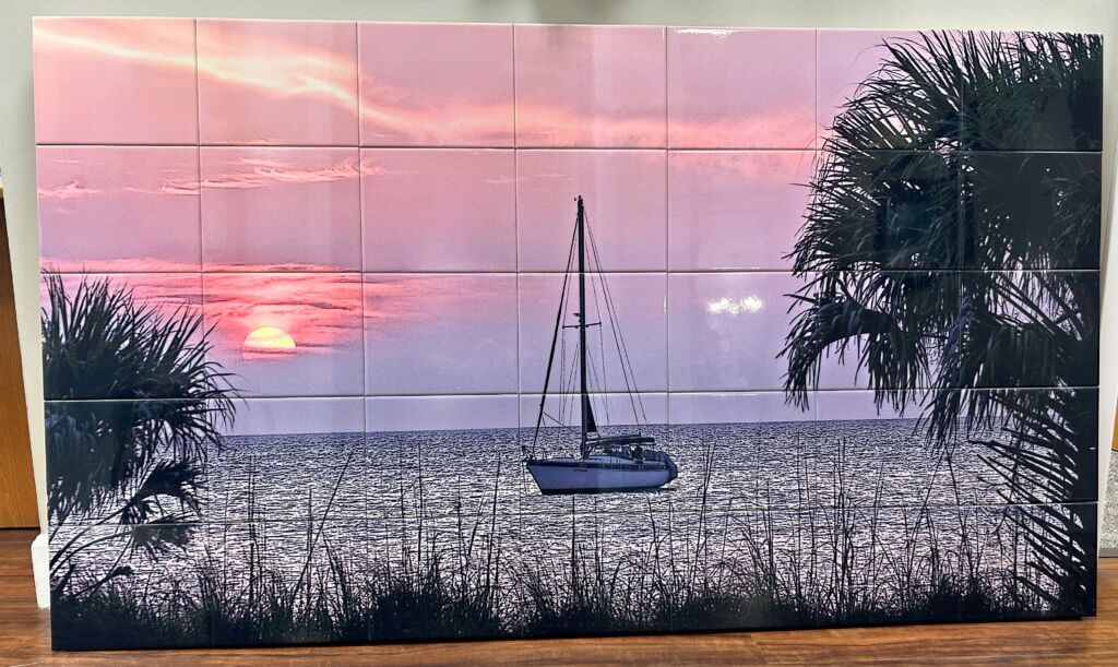 Tile Art for auction