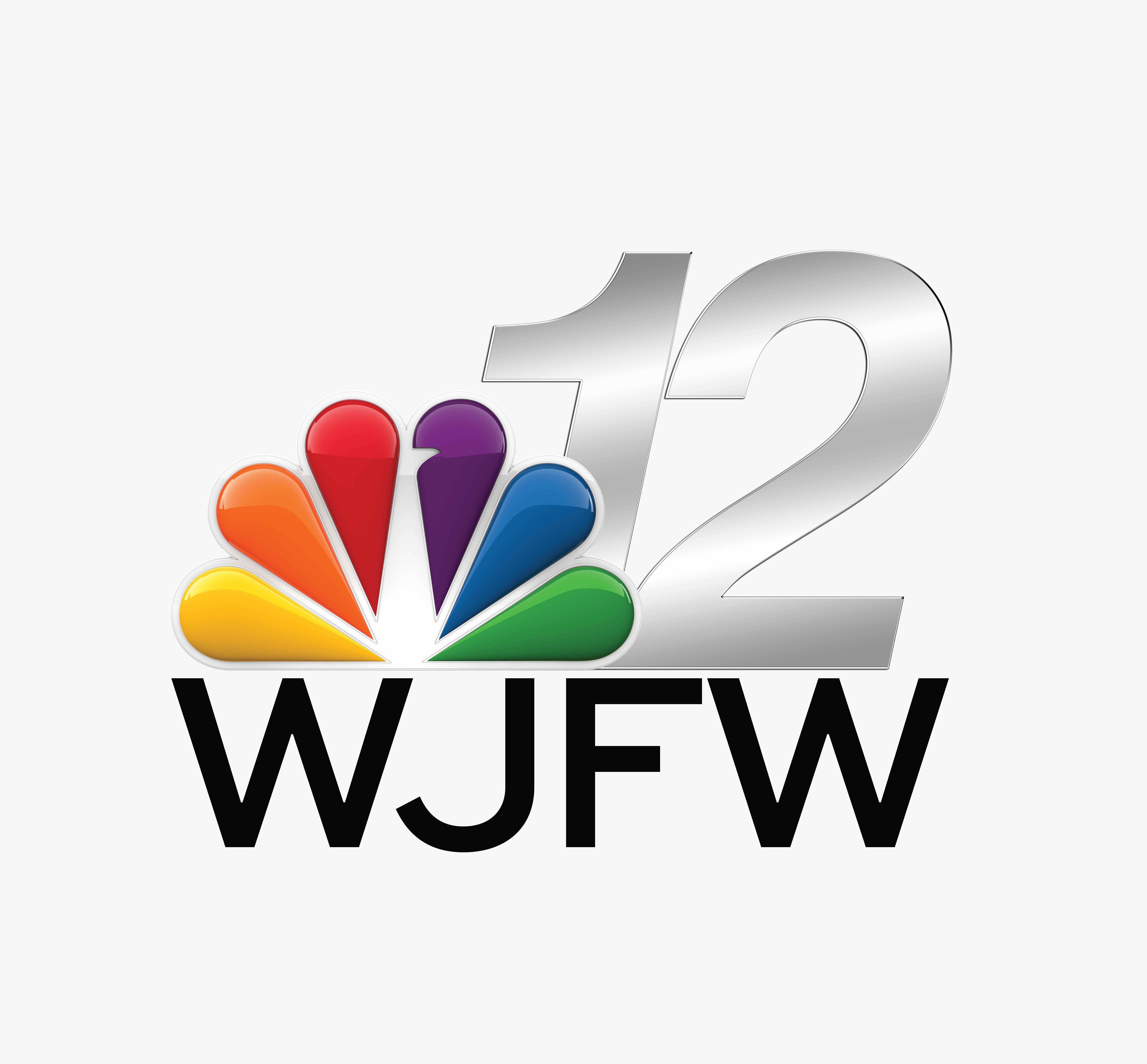 NBC 12 WJFW Logo Black