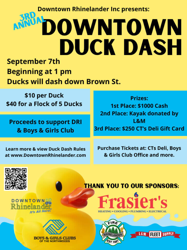 2024 Duck Dash Poster