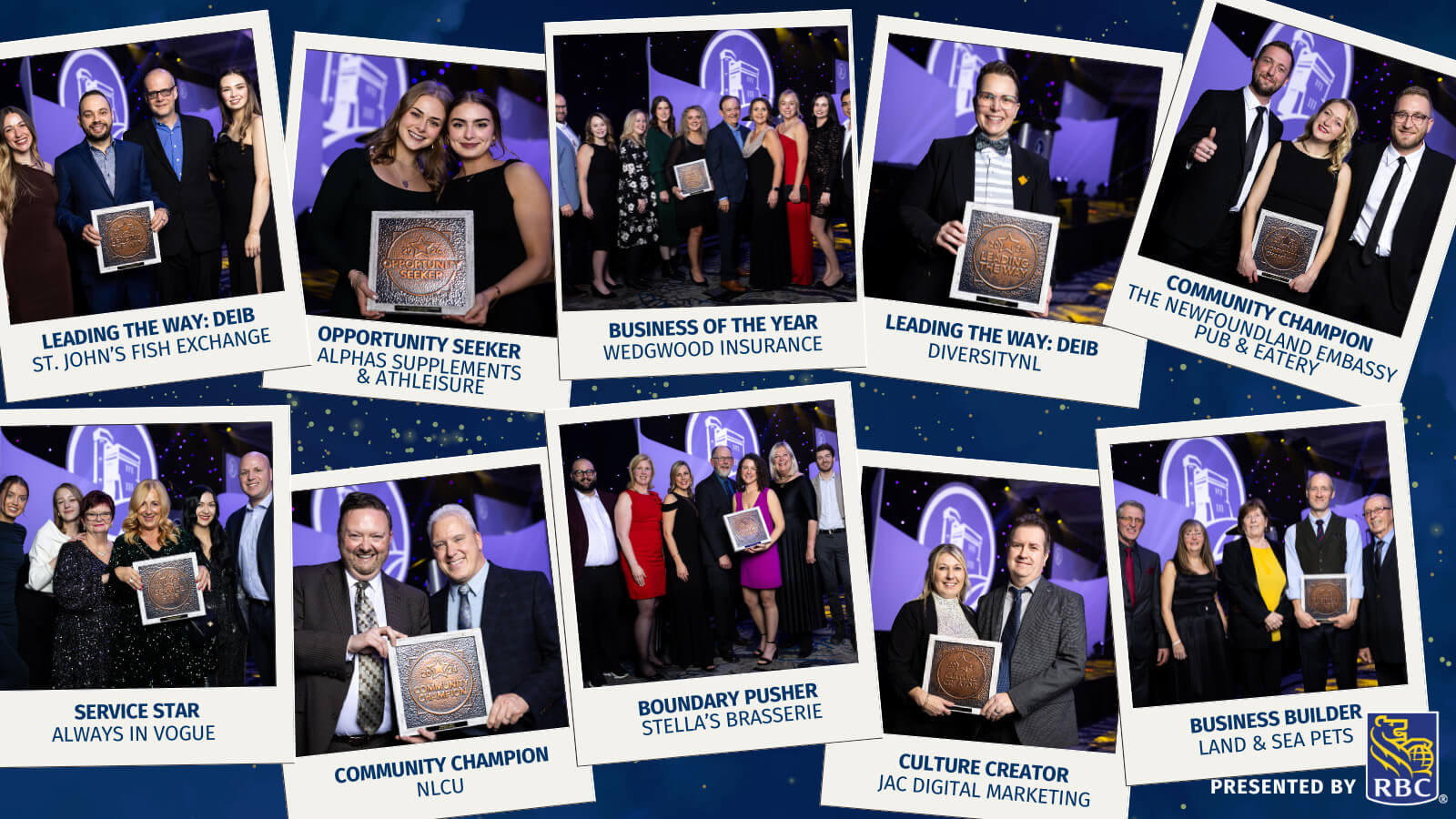 BOT Business Awards 2024 - Winners Photos Collage