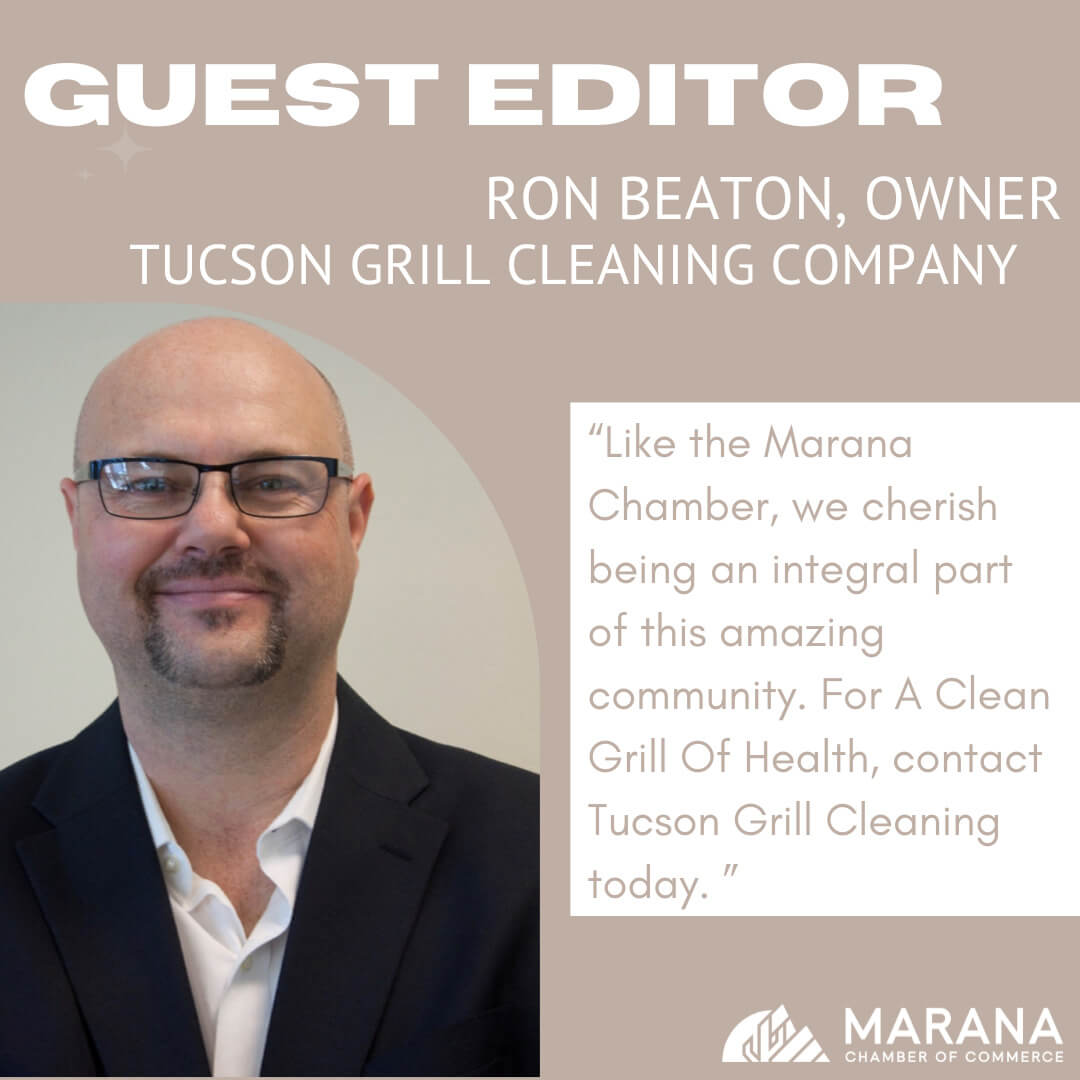 Ron Beaton Tucson Grill Cleaning Company Marana Chamber of Commerce